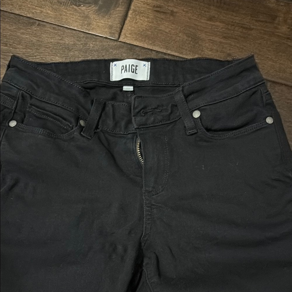 Paige Black Denim Jeans